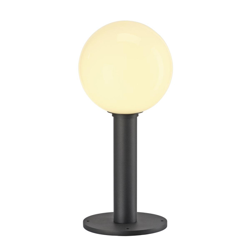 Borne extérieure GLOO PURE 44 gris E27 23W max IP44 - SLV - 1002000
