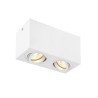 Plafonnier en saillie TRILEDO Double blanc QPAR51 10W max. - SLV - 1002006