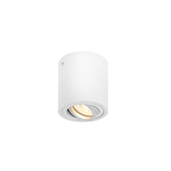 Plafonnier intérieur TRILEDO simple rond blanc GU10/LED GU10 51mm 10W max - SLV - 1002011