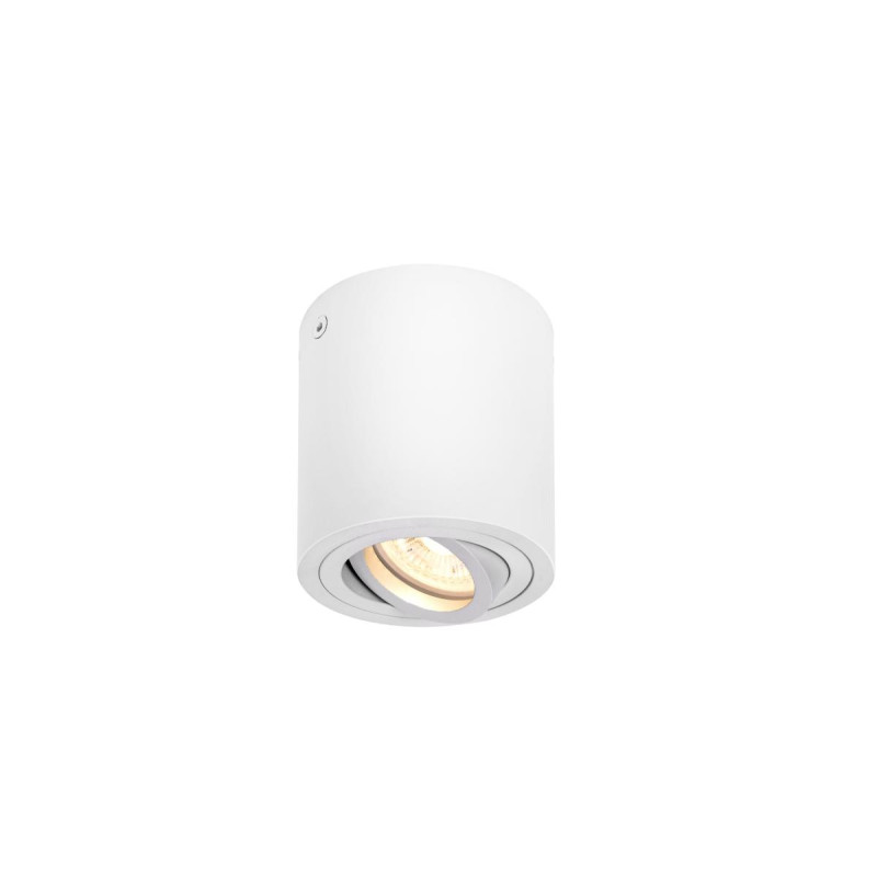 Plafonnier intérieur TRILEDO simple rond blanc GU10/LED GU10 51mm 10W max - SLV - 1002011