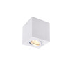 Plafonnier intérieur TRILEDO simple carré blanc GU10/LED GU10 51mm 10W max - SLV - 1002015