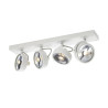Plafonnier applique KALU intérieur quadruple blanc GU10/QPAR111 4x75W max - SLV - 1002024