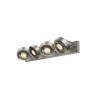 Plafonnier applique KALU intérieur quad. alu brossé GU10/QPAR111 4x75W max - SLV - 1002025
