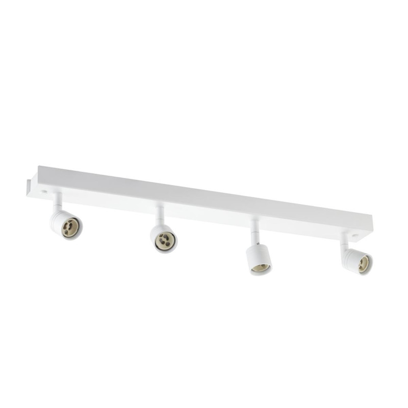 Applique et plafonnier intérieur PURI quad blanc mat GU10/QPAR51 4x 50W max - SLV - 1002030