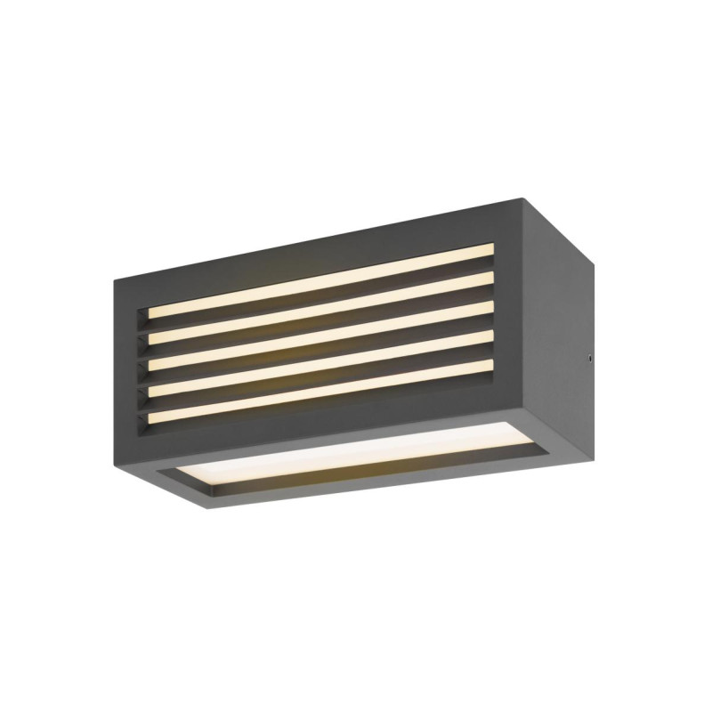 Applique extérieure BOX-L gris LED 19W 3000K IP54 - SLV - 1002035