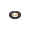 Rond PATTA-I encastré downlight noir LED 73W 1800-3000K - SLV - 1002098