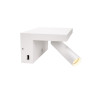 Applique liseuse KARPO intérieur blanc LED 68W 3000K avec prise USBA - SLV - 1002140