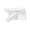 Applique liseuse KARPO intérieur blanc LED 68W 3000K avec prise USBA - SLV - 1002140