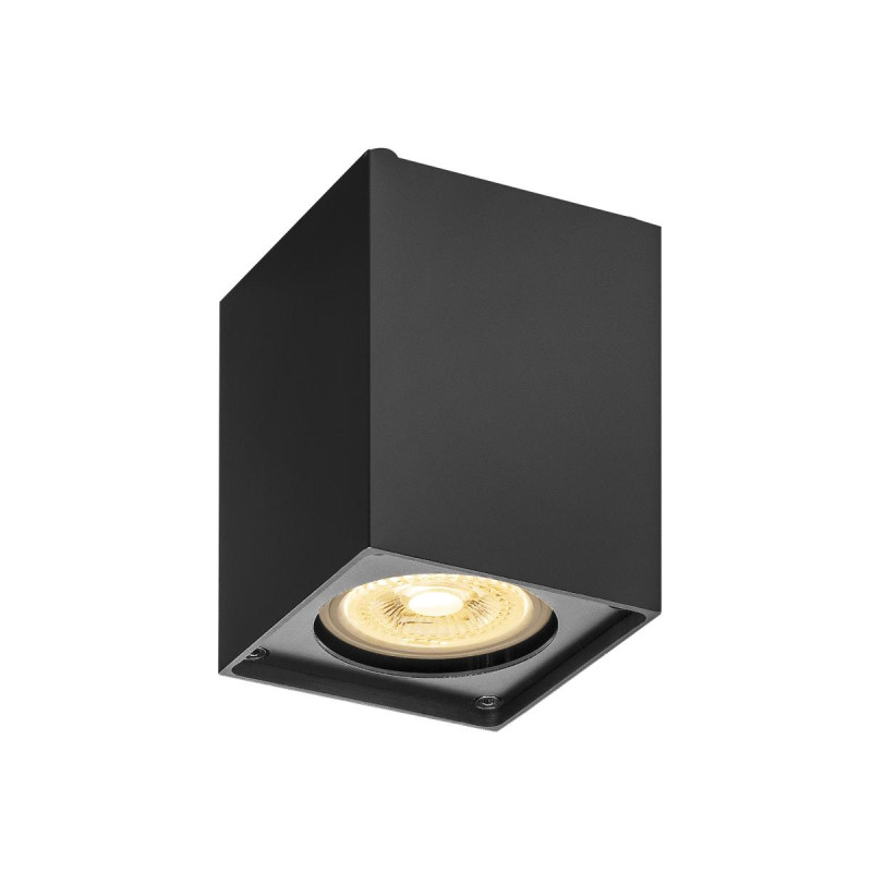 Plafonnier intérieur ALTRA DICE simple noir GU10/QPAR51 35W max - SLV - 1002216
