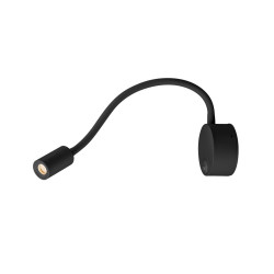 Noir DIO FLEX PLATE LED applique 19W 2700K - SLV - 1002430