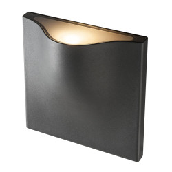 Applique extérieure VILUA L gris LED 16W 3000K IP54 - SLV - 1002504