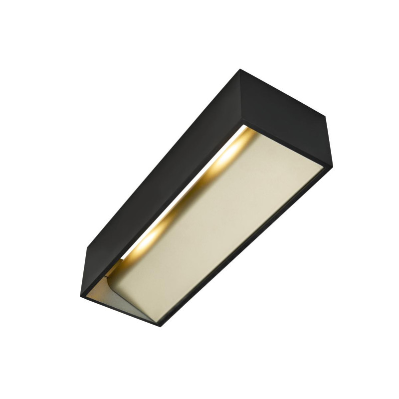 Applique intérieure LOGS IN L noir/laiton LED 17W 3000K variable - SLV - 1002842