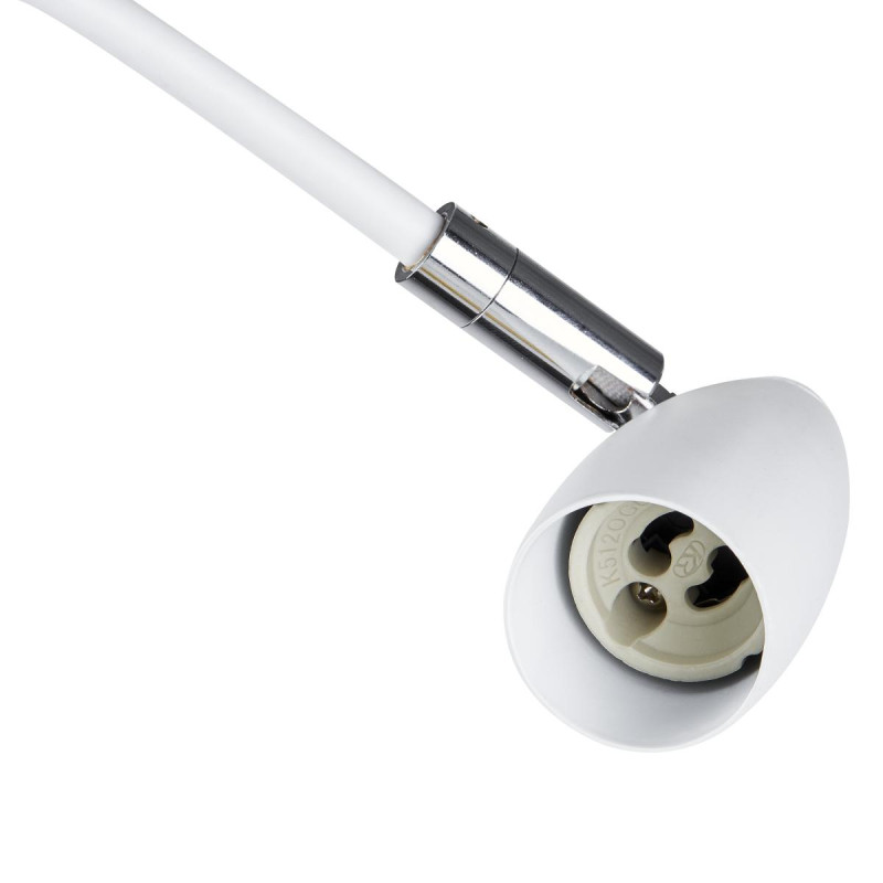 Spot sur tige intérieur DISPLAY ADL 50 blanc GU10/QPAR51 50W max - SLV - 1002860