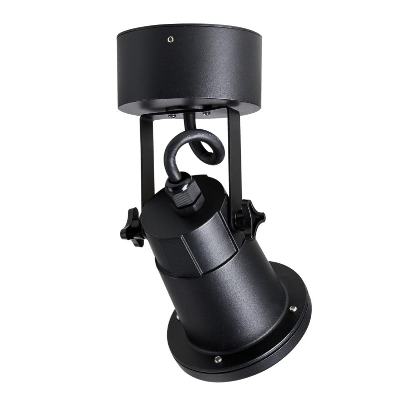 Applique et plafonnier extérieur NAUTILUS 25 noir GU10 11W max IP54 - SLV - 1002867