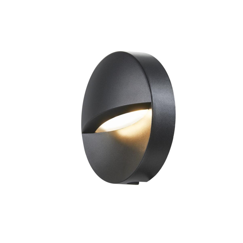 Encastré mural extérieur DOWNUNDER OUT rond gris LED 45W 3000/4000K - SLV - 1002868