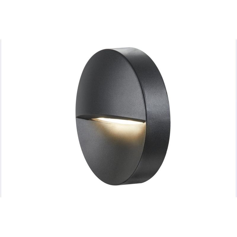 Encastré mural extérieur DOWNUNDER OUT rond gris LED 45W 3000/4000K - SLV - 1002868