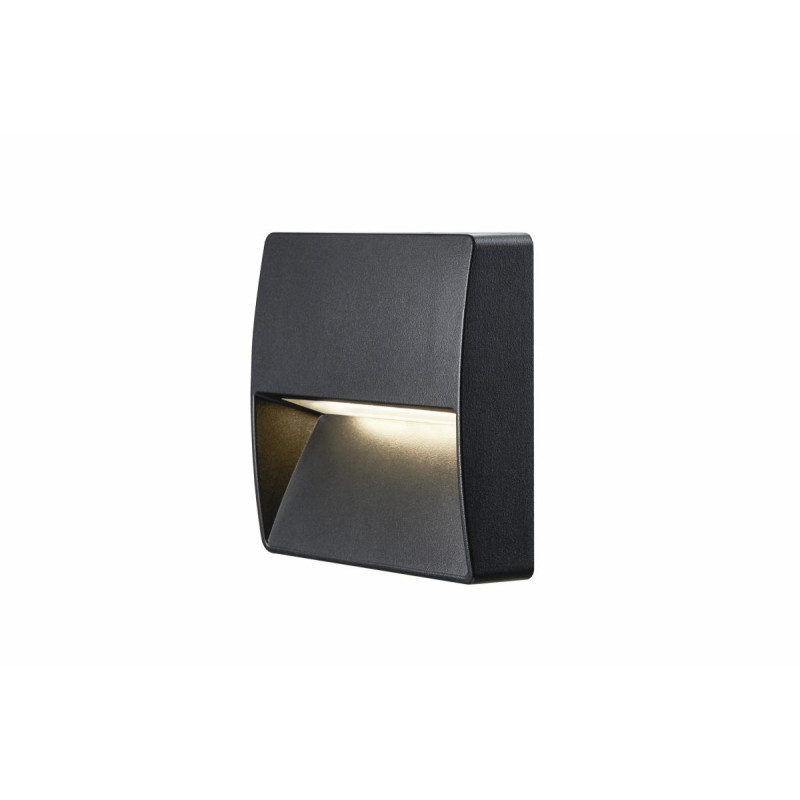 Encastré mural extérieur DOWNUNDER OUT carré gris LED 45W 3000/4000 - SLV - 1002869