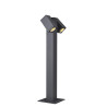 Borne extérieure THEO PATHLIGHT double gris GU10 2x 7W max IP44 - SLV - 1002871