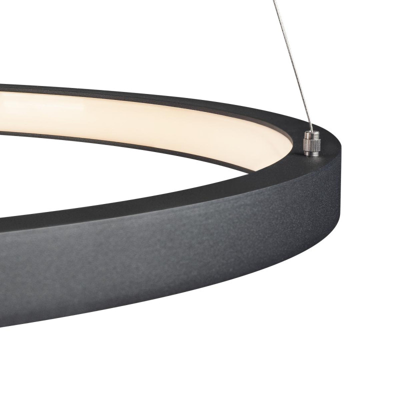 Suspension LED ONE 60 intérieur noir LED 24W IP 20 - SLV - 1002909