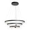 Suspension LED ONE TRIPLE intérieur noir LED 64W IP 20 - SLV - 1002913