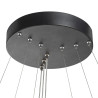 Suspension LED ONE TRIPLE intérieur noir LED 64W IP 20 - SLV - 1002913