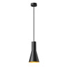 Suspension intérieure PHELIA 10 Ø 13 cm noir/doré E27 23W max - SLV - 1002951