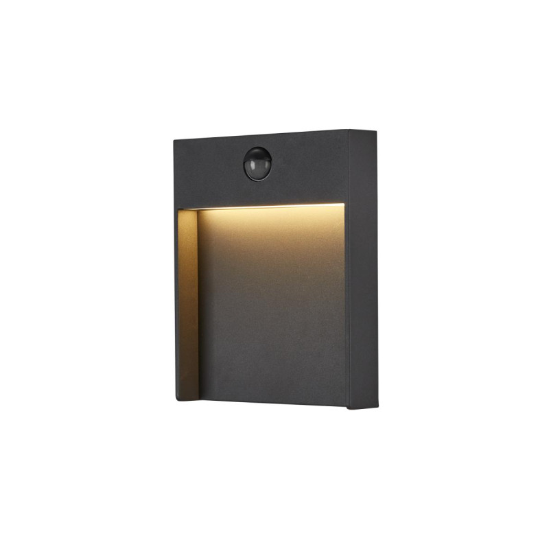 Applique extérieure FLATT SENSOR gris LED 16W 3000/4000K IP54 avec - SLV - 1002954