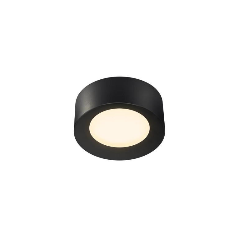 Plafonnier intérieur FERA 25 noir mat LED 195W 3000K/4000K variable Dali - SLV - 1002968