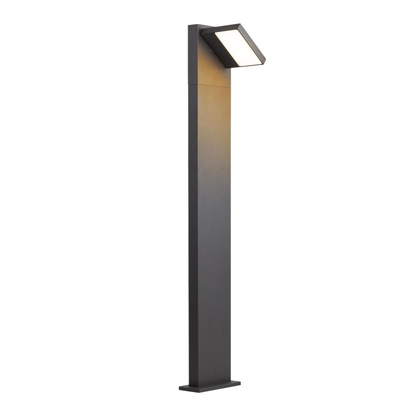 Borne extérieure ABRIDOR 100 gris LED 14W 3000K/4000K IP55 - SLV - 1002992