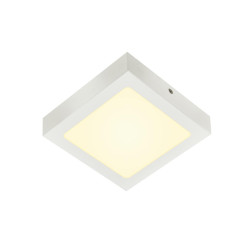 Plafonnier intérieur SENSER 18 carré blanc mat LED 12W 3000K variable Tri - SLV - 1003018
