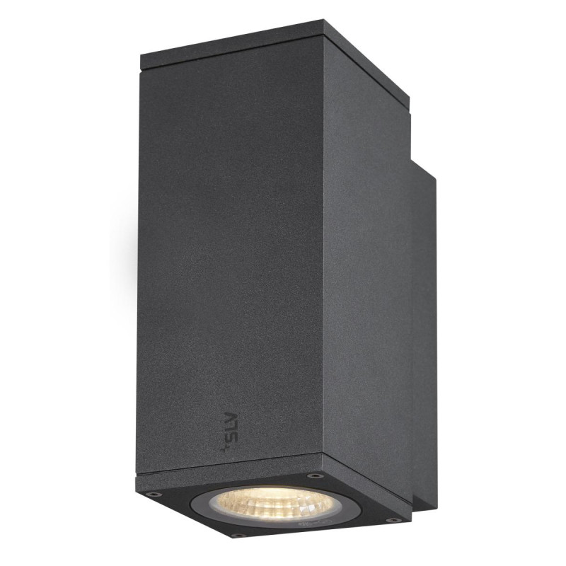 Applique extérieure ENOLA carré S gris LED 6W 3000K/4000K IP65 - SLV - 1003416