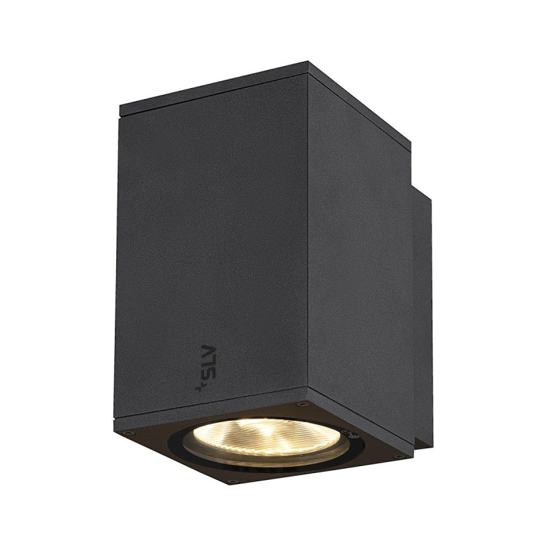 Applique extérieure ENOLA carré M gris LED 10W 3000K/4000K IP65 - SLV - 1003417
