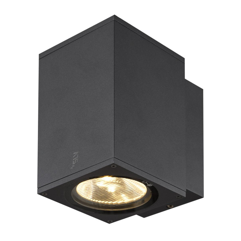 Applique extérieure ENOLA carré M gris LED 10W 3000K/4000K IP65 - SLV - 1003417