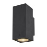 Applique ext ENOLA carré M gris LED 19W 3000K/4000K IP65 up/down - SLV - 1003419