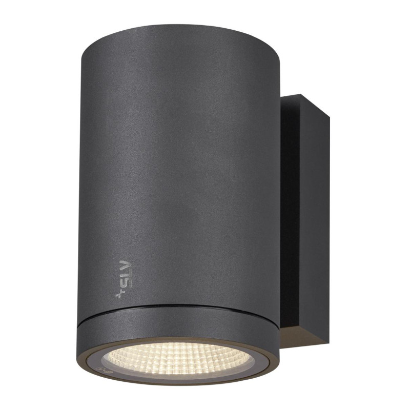 Applique extérieure ENOLA rond M gris LED 10W 3000K/4000K IP65 - SLV - 1003423