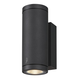 Applique ext ENOLA rond S gris LED 7W 3000K/4000K IP65 up/down - SLV - 1003424