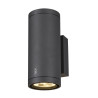 Applique ext ENOLA rond M gris LED 19W 3000K/4000K IP65 up/down - SLV - 1003425