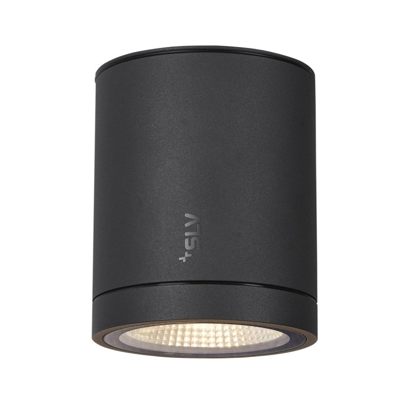 Plafonnier extérieur ENOLA rond M gris LED 10W 3000K/4000K IP65 - SLV - 1003427