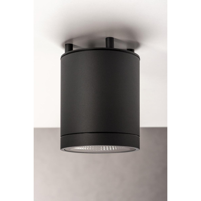 Plafonnier extérieur ENOLA rond M gris LED 10W 3000K/4000K IP65 - SLV - 1003427