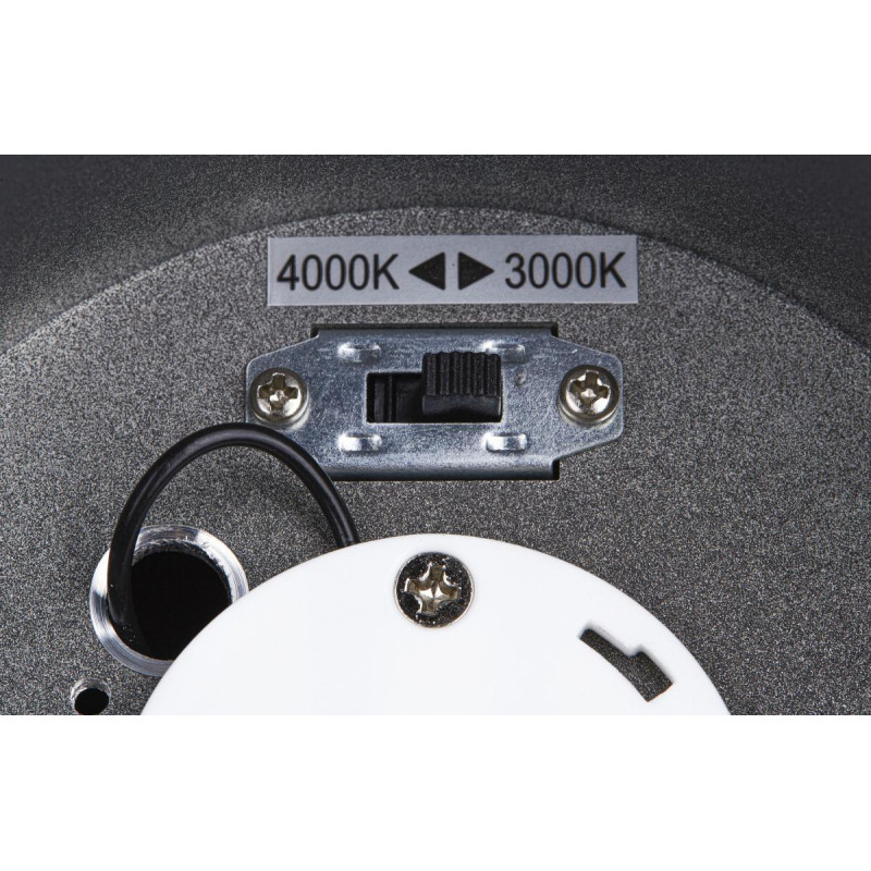 Plafonnier extérieur ENOLA rond M gris LED 10W 3000K/4000K IP65 - SLV - 1003427