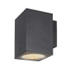 Applique extérieure ENOLA carré L gris LED 35W 3000K/4000K IP65 - SLV - 1003437