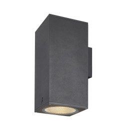 Applique ext ENOLA carré L gris LED 53W 3000K/4000K IP65 up/down - SLV - 1003438