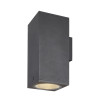 Applique ext ENOLA carré L gris LED 53W 3000K/4000K IP65 up/down - SLV - 1003438