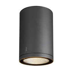 Plafonnier extérieur ENOLA rond L gris LED 35W 3000K/4000K IP65 - SLV - 1003442