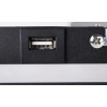 Applique int. liseuse SOMNILA SPOT gauche noir LED 13W 3000K avec port USB - SLV - 1003455