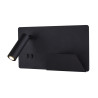 Applique int. liseuse SOMNILA SPOT droite noir LED 13W 3000K avec port USB - SLV - 1003456