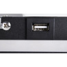 Applique int. liseuse SOMNILA SPOT droite noir LED 13W 3000K avec port USB - SLV - 1003456