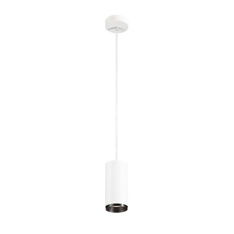 Suspension LED NUMINOS® M intérieur blanc/noir LED 201W 60° - SLV - 1004264