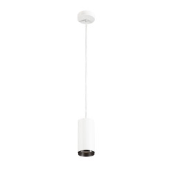 Suspension LED NUMINOS® M intérieur blanc/noir LED 201W 60° - SLV - 1004552