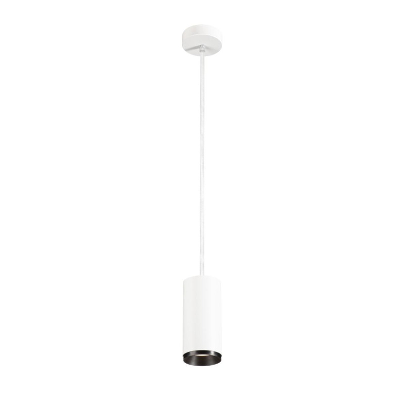 Suspension LED NUMINOS® M intérieur blanc/noir LED 201W 60° - SLV - 1004552